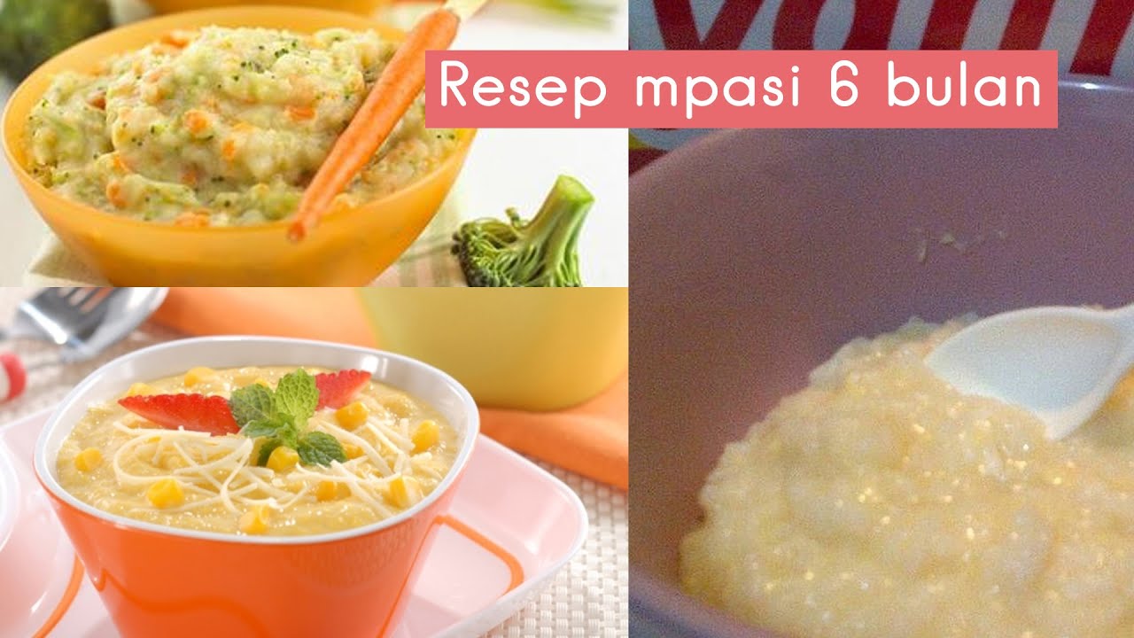 Membuat MPASI 6 Bulan Pertama | Resep Mpasi Bubur Mudah Dan Praktis ...