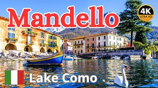 Mandello del Lario, Italy 🇮🇹 4K Walking Tour - August 2024 #lakecomo