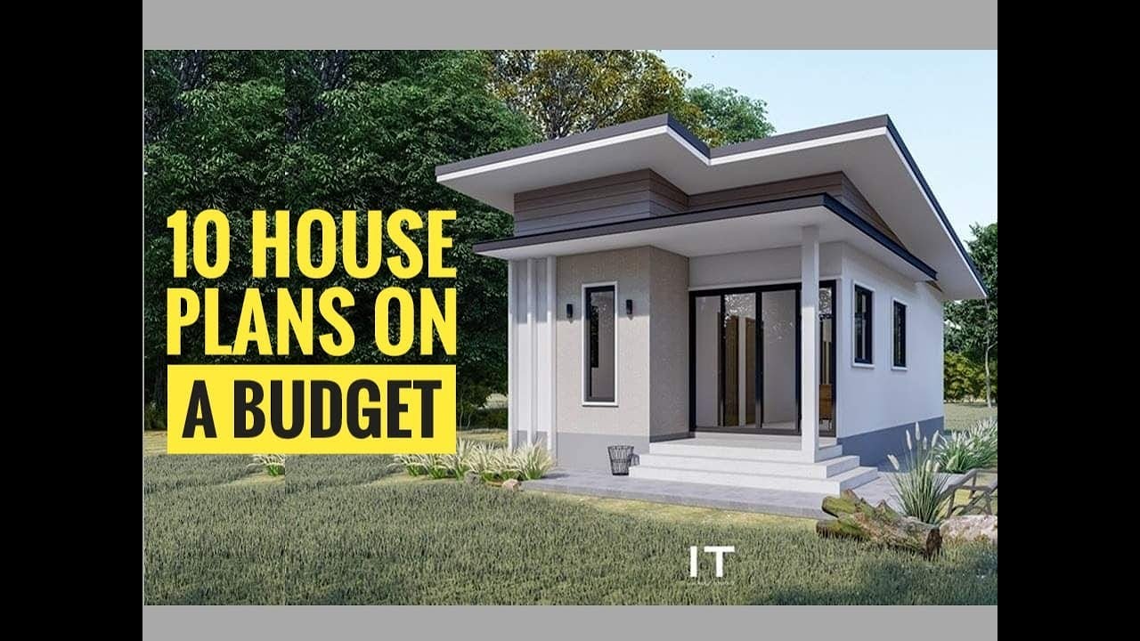 10 Modern House Plan You Can Build On A Budget - YouTube