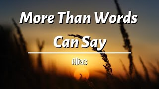 More Than Words Can Say- Soft Rock Ballads 70s 80s 90s#softrocksongs #alias  #softrock #music