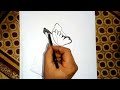 رسم سهل رسم فراشه بكل سهوله رسم سهل طريقه رسم بالقلم الرصاص خطوة بخطوة رسم للمبتدئين