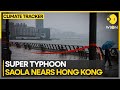 Hong Kong shuts down as super Typhoon Saola approaches | WION Climate Tracker | Latest News