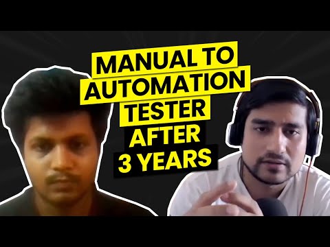 After 3 years, Manual Tester to Automation Tester What to do Step by step guide