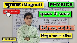 चुम्बक || Magent || चुम्बक के प्रकार || Types of magnet,