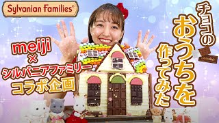 【明治×シルバニアファミリーコラボ】チョコレートのおうちをちえお姉さんがつくってみた