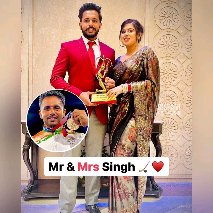 Captain Sarpanch Saab With His Better Half ёяшнёящп Mr Mrs Singh ёяпс я п Youtube