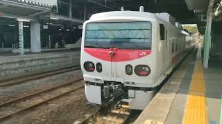 JR東日本 非電化区間のお医者さん E193系 East i-D いわき駅 出発！