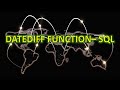 SQL DATEDIFF Function Tutorial And Example For Beginners