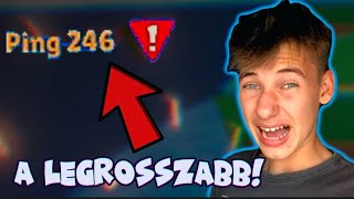 KIPRÓBÁLOM A STUMBLEGUYST A LEGROSSZABB PINGEN!!😱🔥🔥