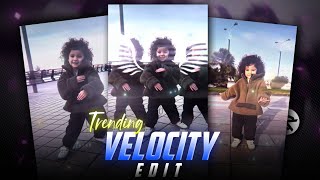 Instagram Trending VELOCITY Reels Editing in Mobile | Capcut Video Editing | Complete Tutorial 🌼