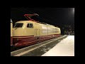 tee sonderzug mit br 103 113 7 nach lübeck am 17 12 2022