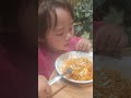 Sophia loves spaghetti.