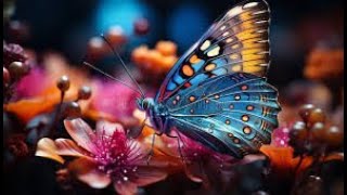 Butterfly garden and piano refreshing sound on Rehan HD relaxing sound