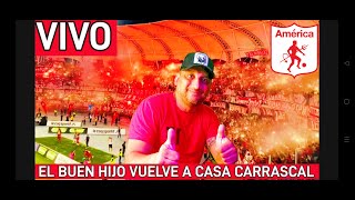 NOVEDADES DEL AMÉRICA DE CALI  CARRASCAL VUELVE A CASA Y QUINTERO ?