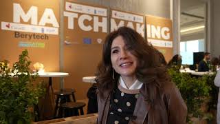 Interview with Rose Bechara Pellini, founder of Darmmess at the B2B Matchmaking event