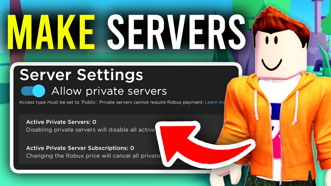 How To Enable Private Servers On Your Own Roblox Game - Full Guide ...