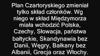 Federacja Międzymorza - plan Piłsudskiego, Czartoryskiego i mój.