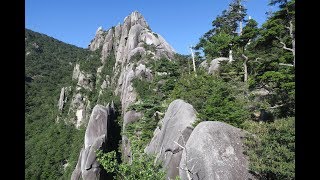 夫婦で登る日本二百名山　大崩山　2017年9月