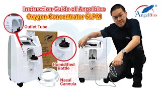 Angelbiss Instruction Guide of Angelbiss oxygen Concentrator 5LPM