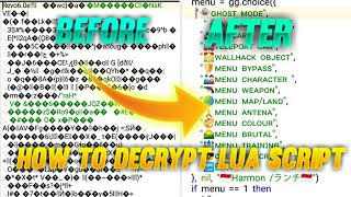 How To Decrypt Revo 6.0 Script 2022 Method | Lua Script Decrypt Kase Kare | Lua Dec Tool