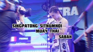 Singpatong Sitnumnoi Muay Thai | Sabah | Pad Work 💎 #มวยไทย #ムエタイ