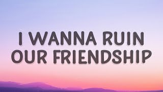 Studio Killers - I wanna ruin our friendship (Jenny) (Lyrics)