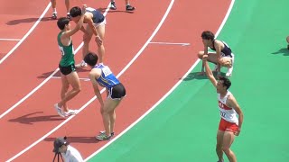 【大会新！】準決勝、決勝  男子110mH  西日本インカレ陸上2024