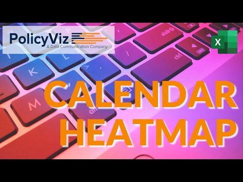 How to Create a Heatmap Calendar in Excel