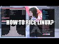 Linux Ricing Crash Course (minimal, simple yet pretty rice for newbies)