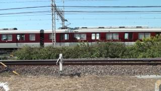 近鉄5800系5812編成+1430系1434編成急行松阪行き通過