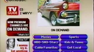 2002 Comcast On-Demand Promo Screen