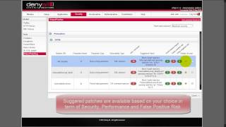 DenyAll's Virtual Patching Solution