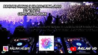 DJ BIDADARI SARUGO X HILANG SEMUA JANJI | FYP TIKTOK | CEPAK CEPAK JEDAR