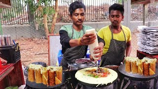 Mumbai's Speciality of Chulha Dosa | Monsoon Special Volcano Chula Dosa | Indian Street Food