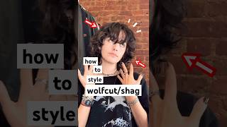 how i style my hair! #hairroutine #hairstyle #haircut #unisex #androgynous #hairstyles #hairtutorial