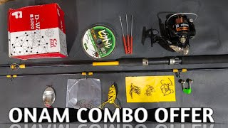 ONAM COMBO OFFER 🔥 | PART-1 | ₹1600💥 | SIDINTEKADA FISHING TACKLES | 📞9995454576