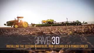 3RIVE 3D® Installation: Installing the section manifolds, row assemblies \u0026 power cables