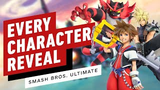 Super Smash Bros. Ultimate - Every New Character Reveal Trailer