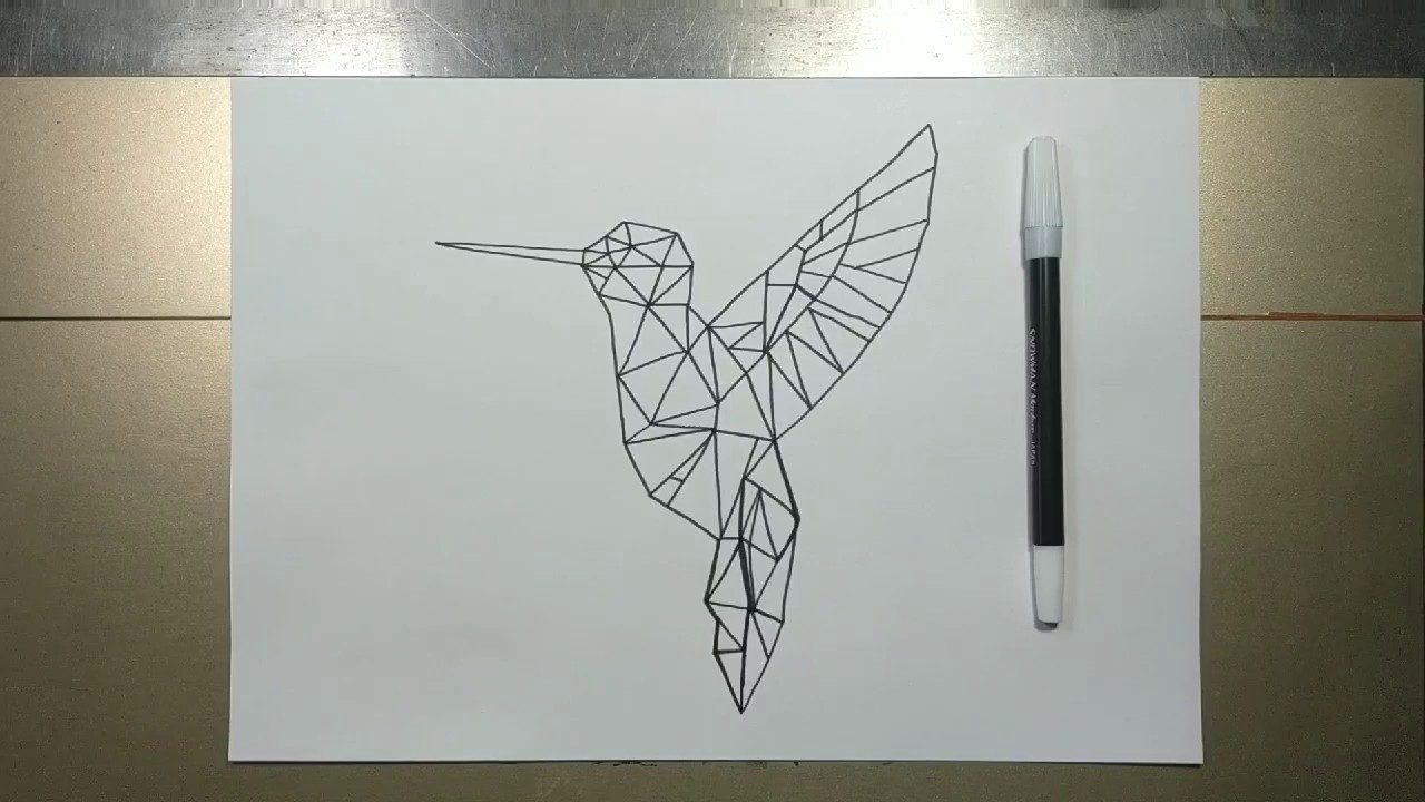 Animal Geometric Drawing