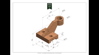 17 3D CAD EXERCISES SOLIDWORKS