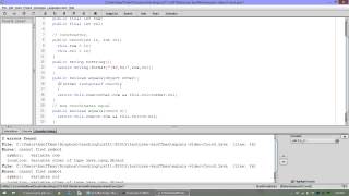 Java: Creating equals(Object) methods