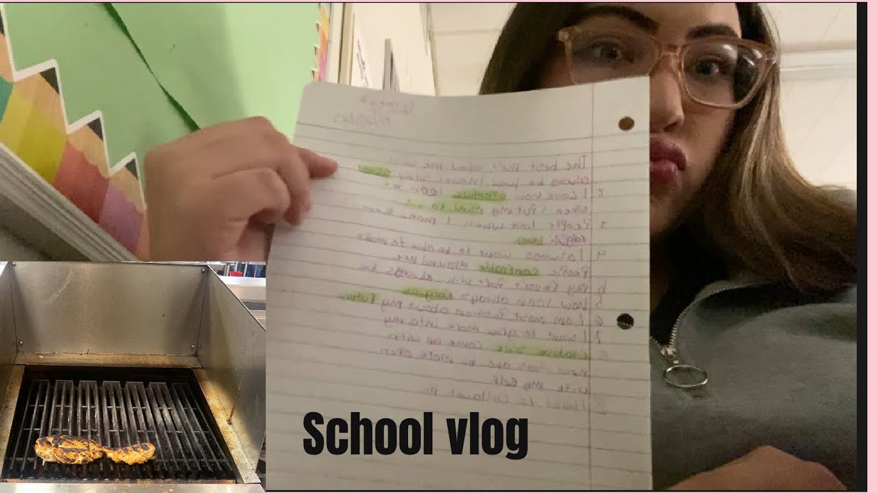 School Vlog Youtube