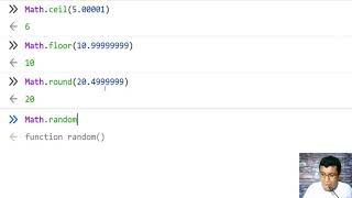 Funciones de Javascript floor - ceil - round - random