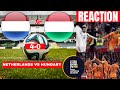 Netherlands vs Hungary 4-0 Live Nations League Football Match Score Commentary Highlights Direct