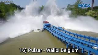 Top 25 Mack Rides Roller Coasters in Europe!