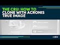 Cloning with Acronis True Image HD