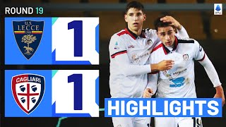 LECCE-CAGLIARI 1-1 | HIGHLIGHTS | Oristanio salvages a point for the Sardinians | Serie A 2023/24
