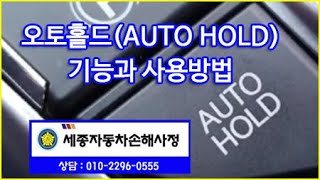 오토홀드기능과 사용방법(AUTO HOLD)