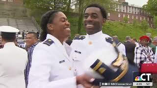 U.S. Coast Guard Academy Class of 2025 graduates