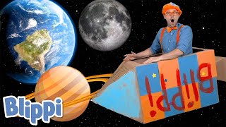 Blippi Builds A Rocketship | Learning For Toddlers | Educational Videos For Kids